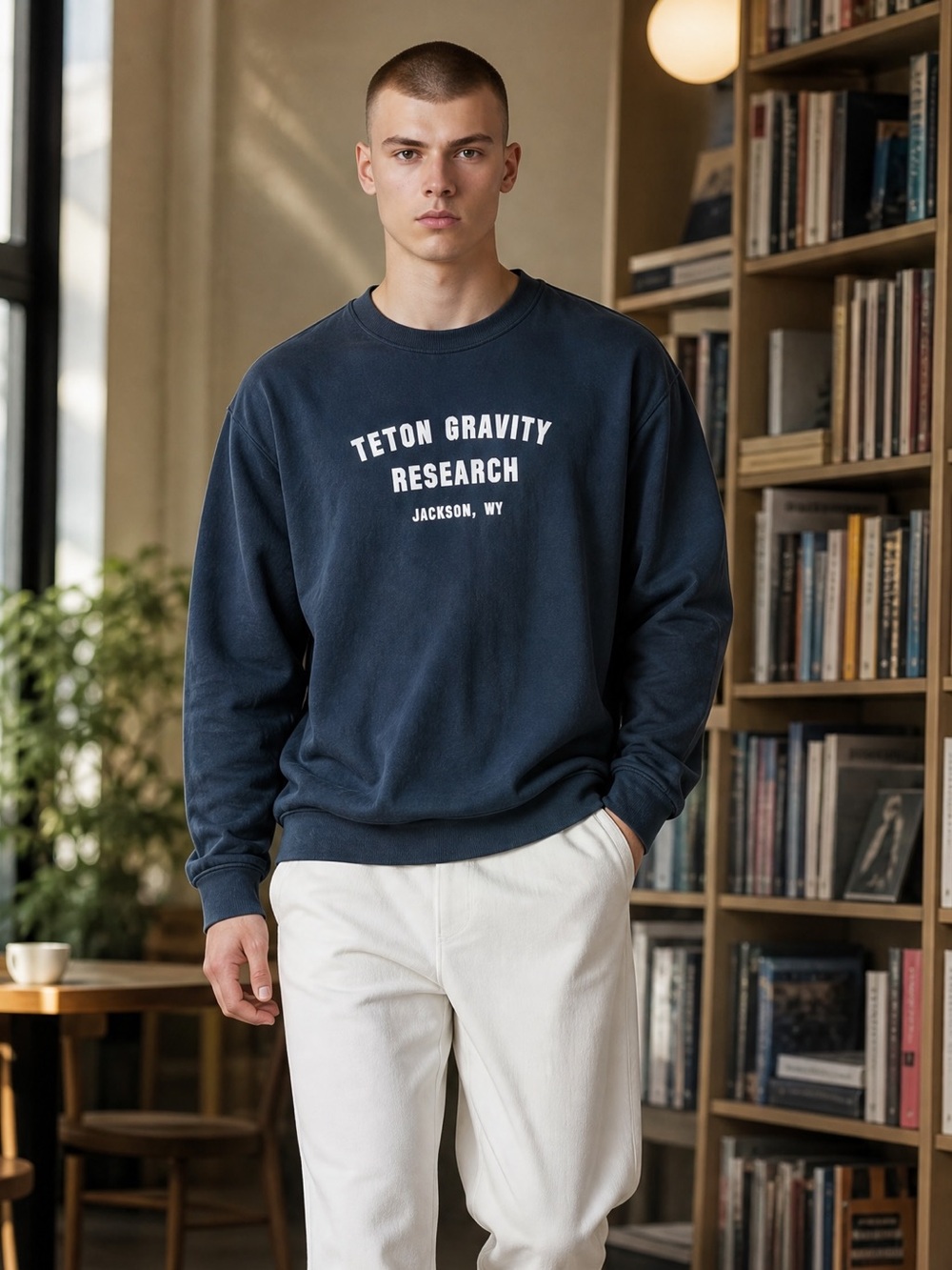 Men's Navy Sweater